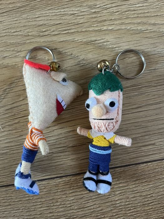 Fineasz i ferb breloczki rękodzieło diy bestie matching