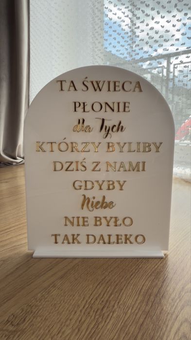 Tabliczki weselne