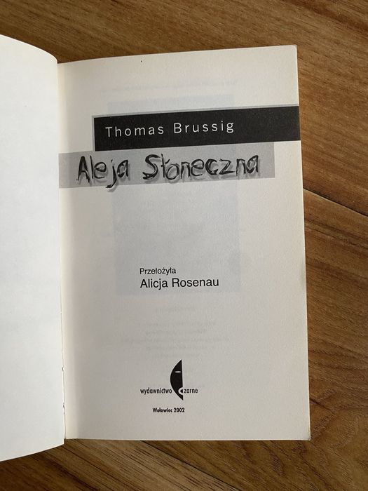 Aleja Słoneczna - Thomas Brussig