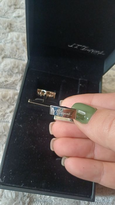 Запонки Dupont Paris бриллтант