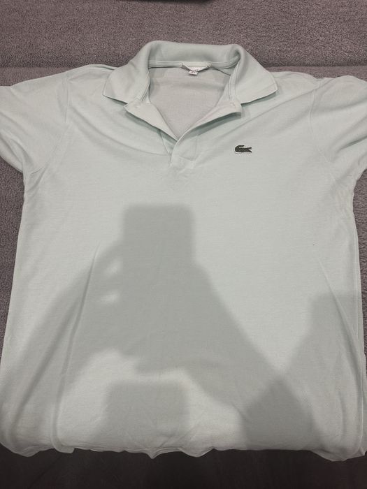 Koszulka Polo z Lacoste miętowa