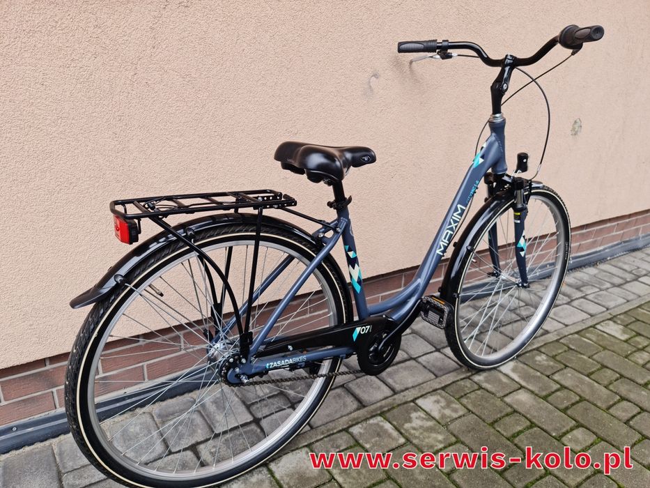 Rower damski miejski MAXIM koła 28 SHIMANO NEXUS okazja aluminium