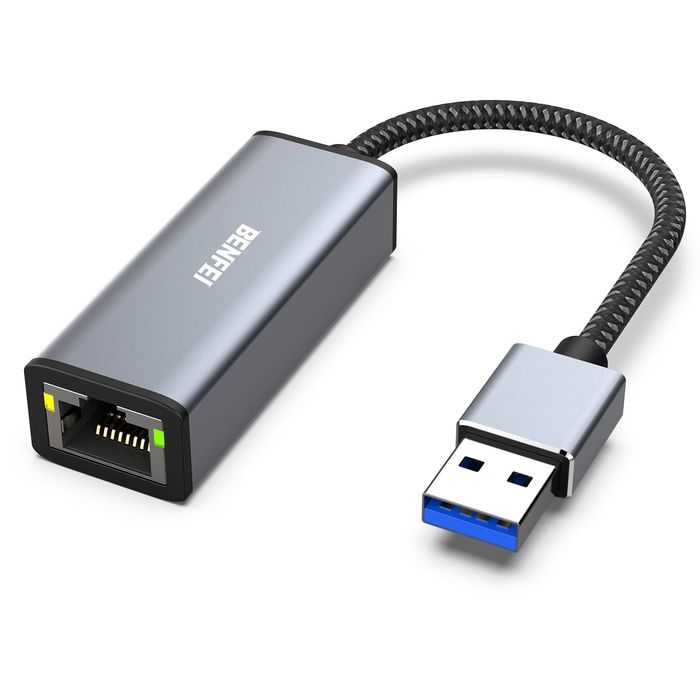 Кабель адаптер мережі BENFEI USB-RJ45 1Gbps