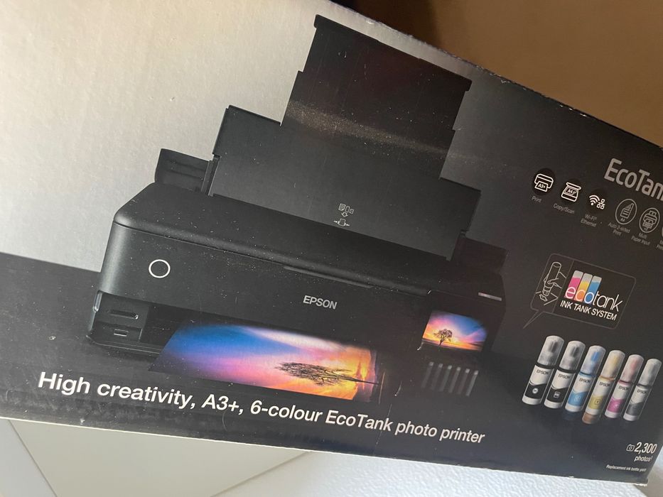 Epson EcoTank ET-8550 A3+. Novo, Selado