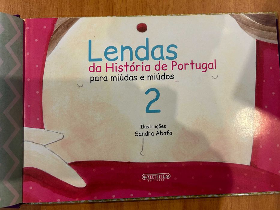Livro Data e Livro Lendas da História de Portugal