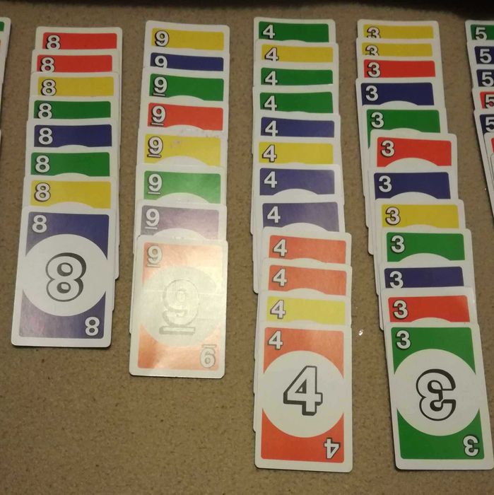 Baralho de cartas DOS