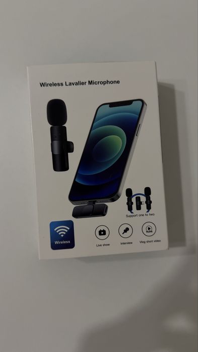 Мікрофон для iPhone з розʼємом Lightning (iPhone 5–14 серії)