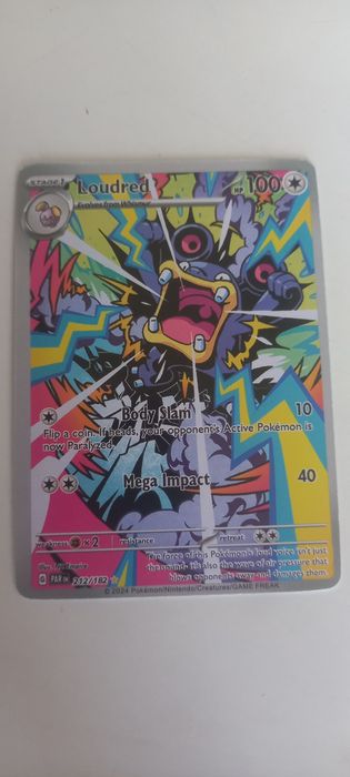 Carta pokémon Loudred