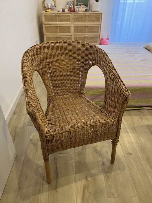 Poltrona ikea bambu