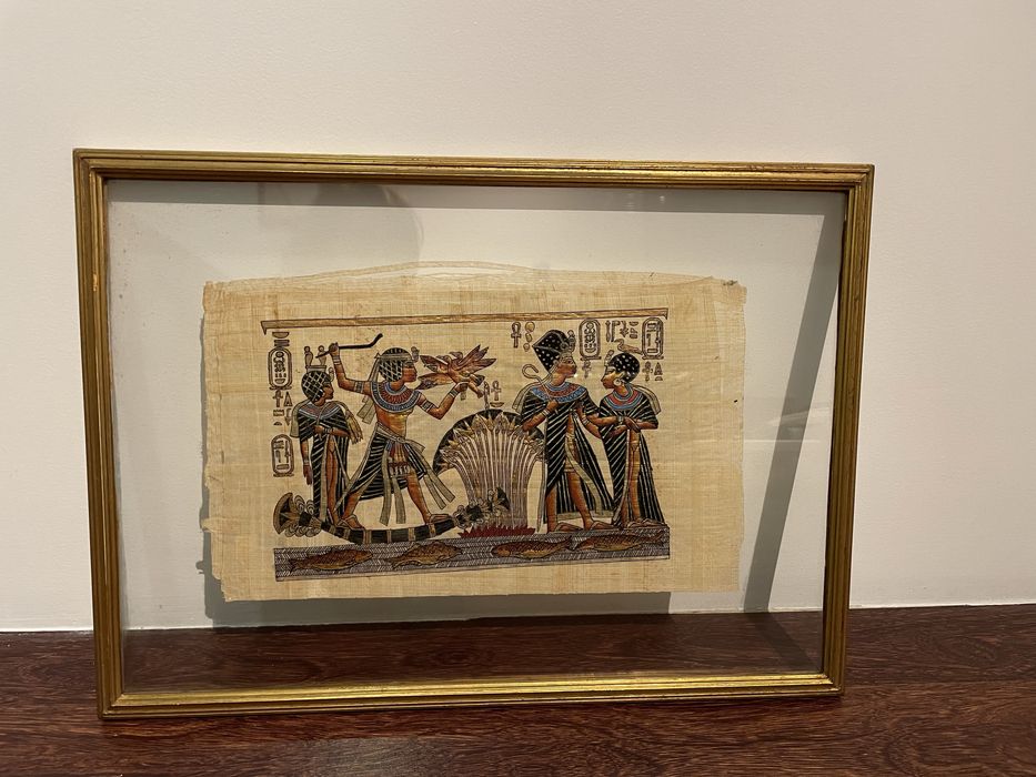 Egyptian Papyrus Painting