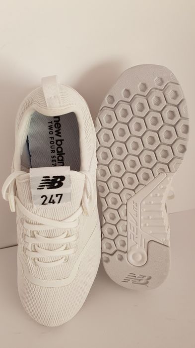 Buty nowe damskie sportowe New Balance białe w rozmiarze 37.5