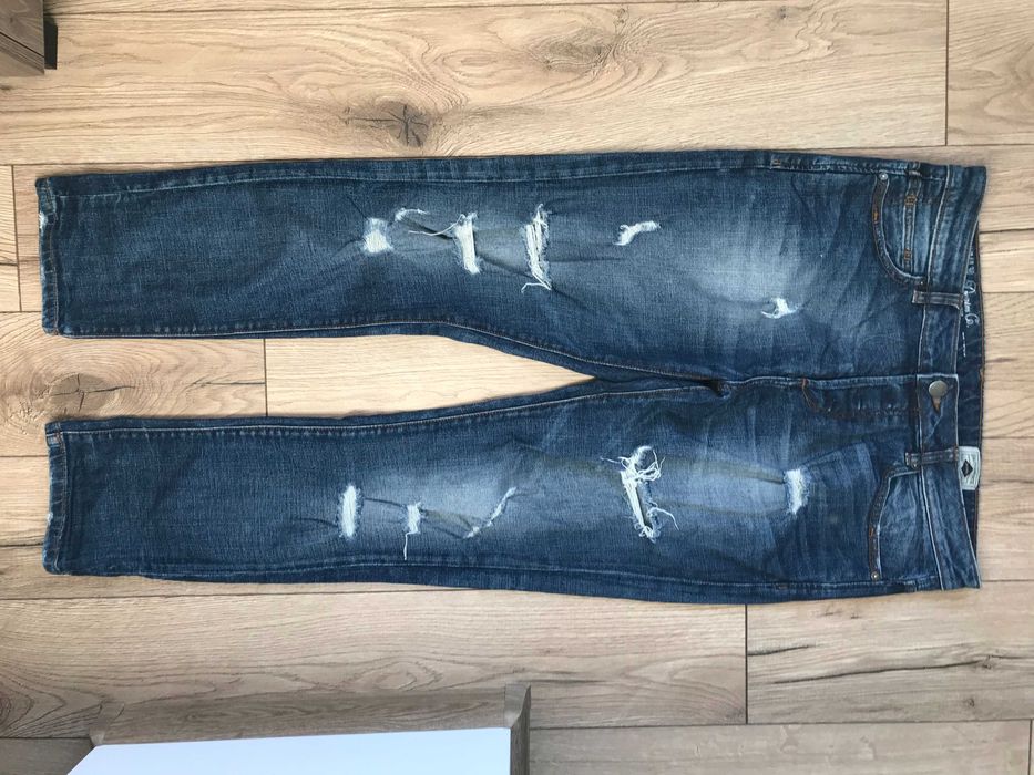 Spodnie jeansowe z dziurami Denim.Co rozm. W34 L30