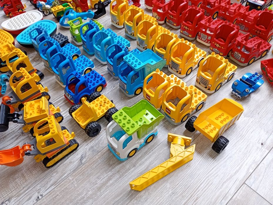 10 zł sztuka pojazdy lego duplo
