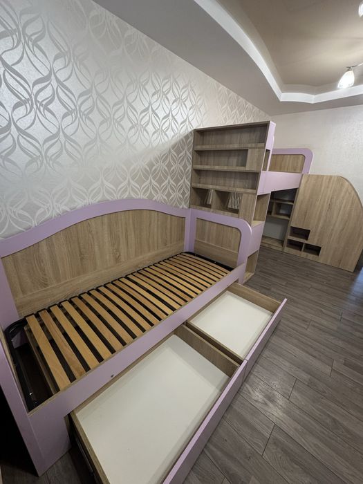 Ліжко дитяче, ліжко-горище