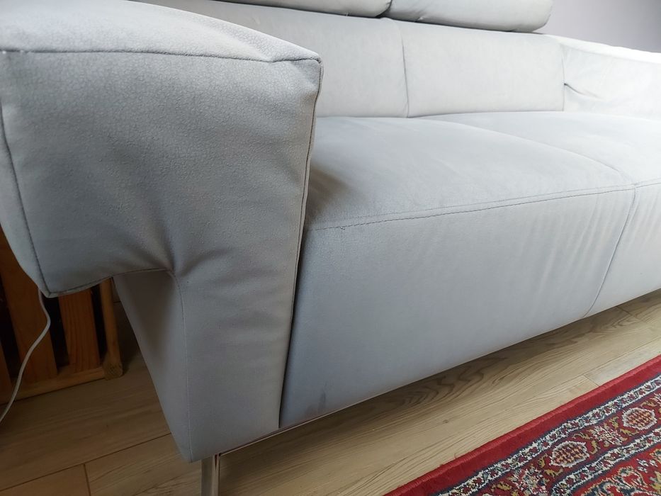 Sofa 2 osobowa kanapa mała regulowane zagłówki