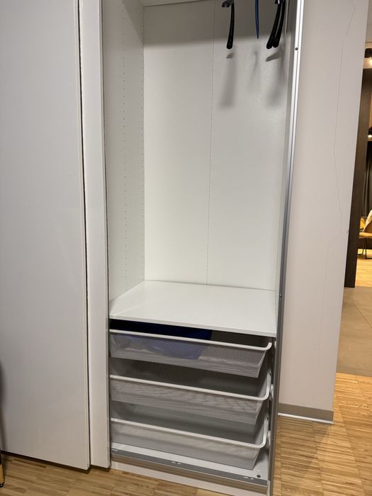 Szafa przesuwna Ikea Pax biała