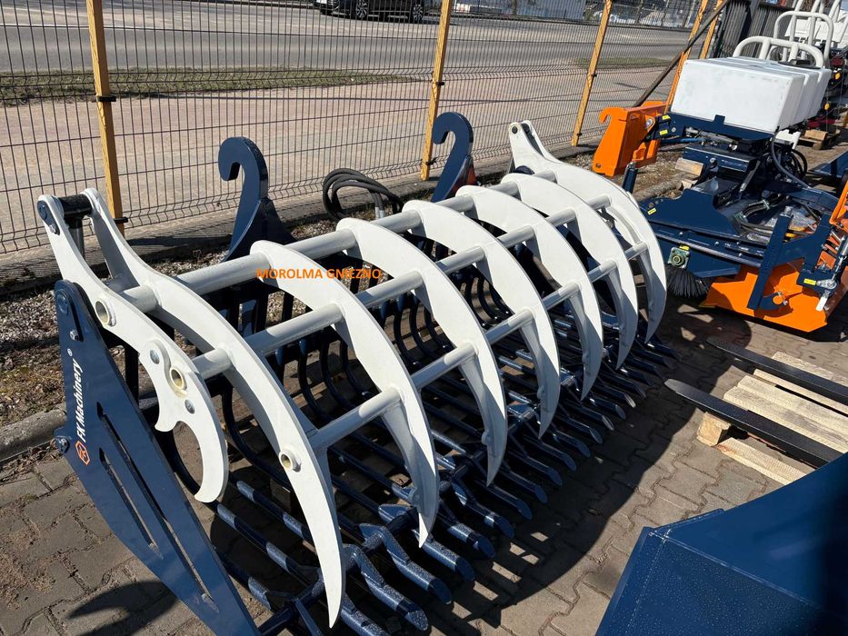 Szufla do kamieni łyżka ażurowa przesiewowa FK MACHINERY MSBS docisk