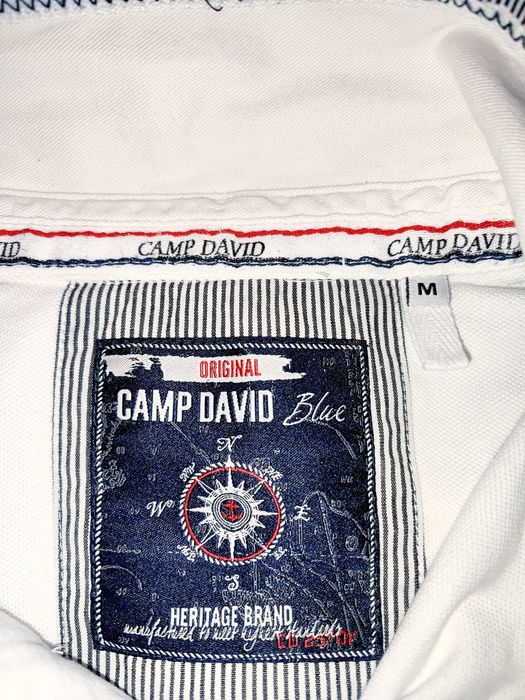 Поло Camp David Германия, тенниска натуральная хлопковая, р.М, 48-50