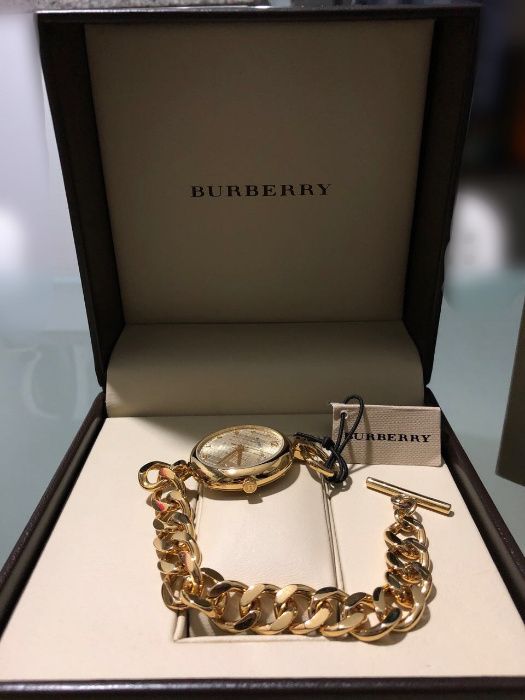 Relógio Burberry Senhora Waterloo BU5304 Novo c/etiqueta