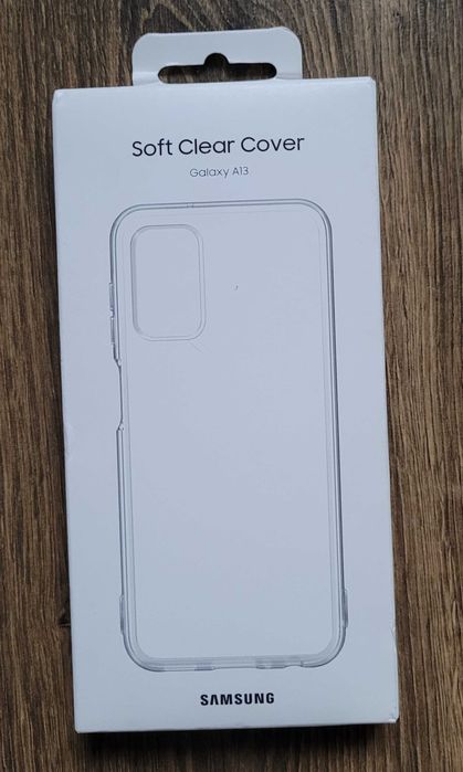 Etui Samsung Soft Clear Cover do Samsung Galaxy A13 bezbarwny NOWE