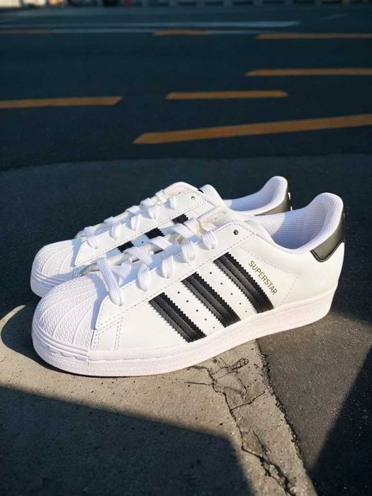 Oryginalne męskie buty adidas Superstar XLG White R.42