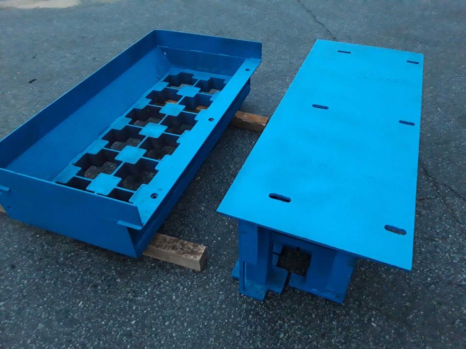 Forma para Maquina Blocos HCF9 Pavês Cruz