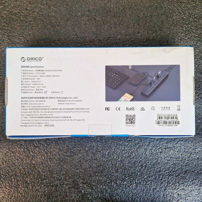 Hub USB 3.0 da Orico (CT2U3-16AB)