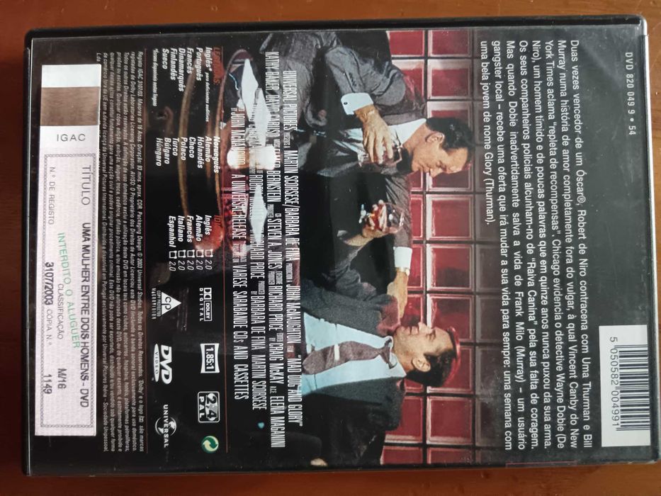 filme dvd original - uma mulher entre dois homens