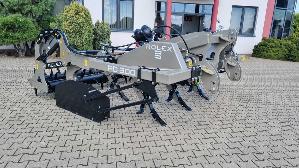 Pług dłutowy 2,5 agregat bezorkowy do głębokiej uprawy - hydrauliczne zabezpieczenie - wał kolczasty | Wyprzedaż | Kredyt 0 proc
