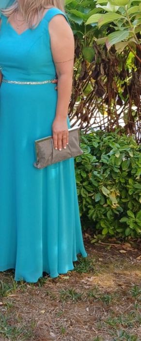 Vestido azul - Rita Castro - L