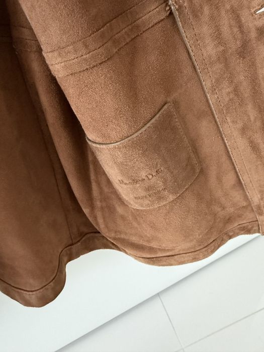 Пиджак замшевый Massimo Dutti