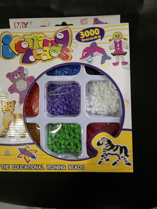 Zestaw koralików prasowanka