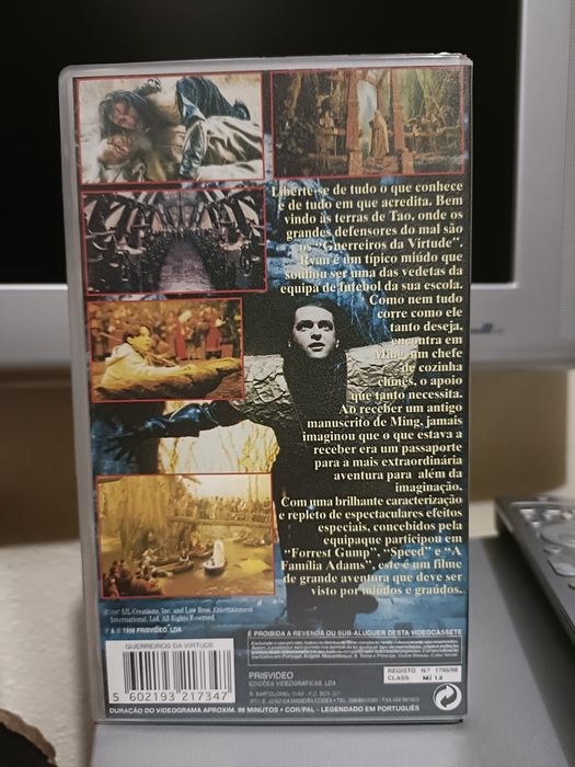 Guerreiros da Virtude vhs