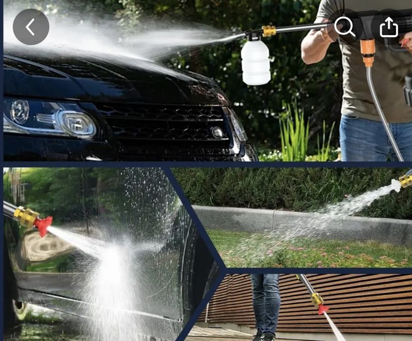 Pistola de Lavagem  Portátil Sem Fios,