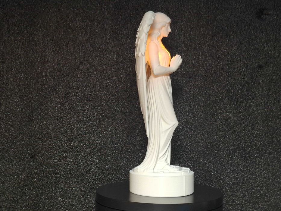 Anjo da Guarda com Led