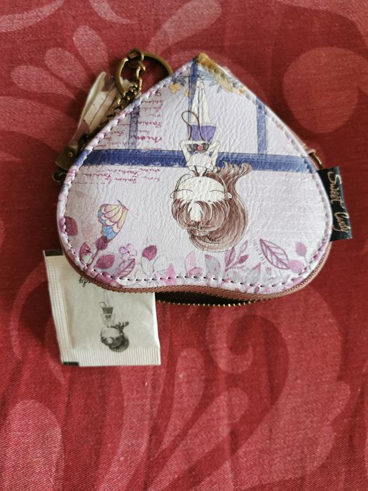 Porta moedas e carteirinha