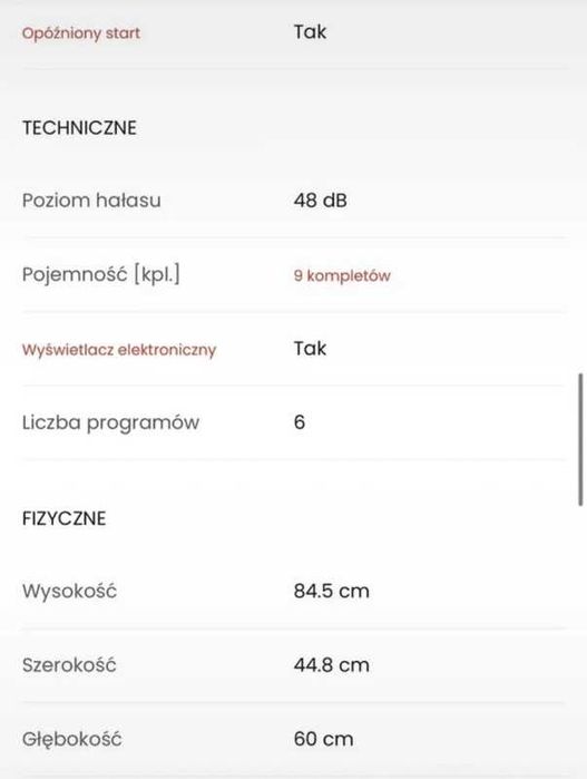 Zmywarka Whirlpool ADPF 883 IX 45 cm – w pełni sprawna, bardzo dobry stan
