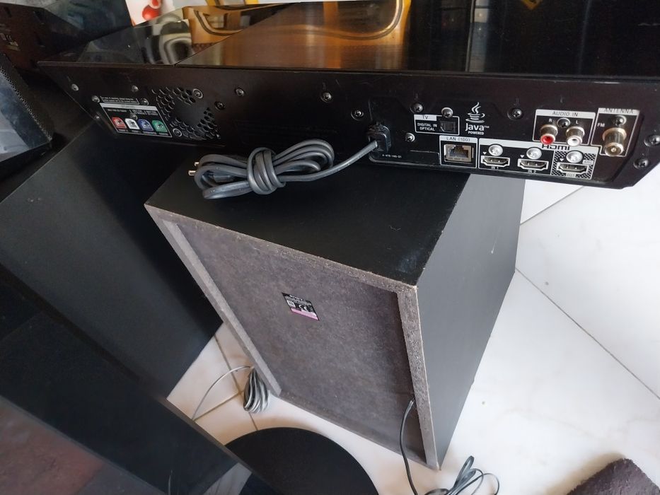 Sistema som dolby prologic 6.1 completo impecavel