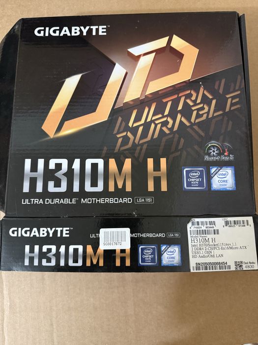 GIGABYTE H310M H