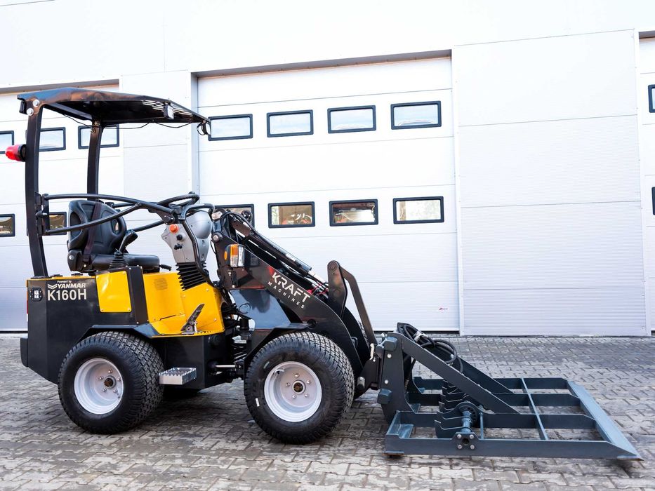 Ładowarka kołowa KRAFT K160H Yanmar Transport cała PL Gwarancja Części
