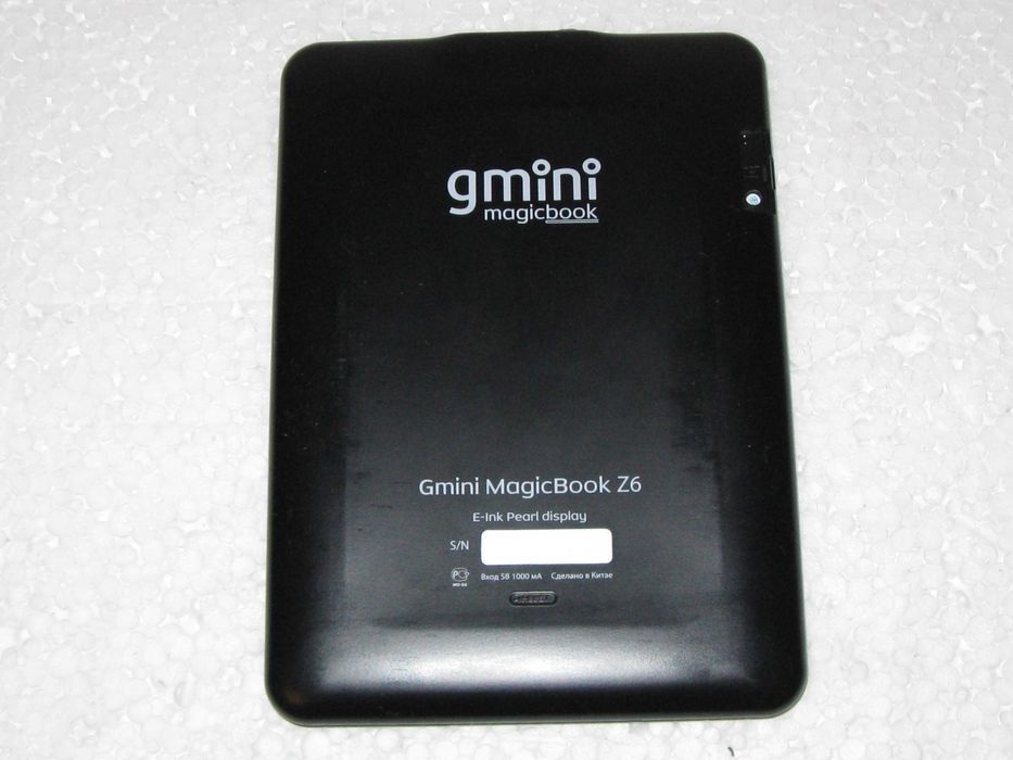 электронная книга Gmini MagicBook Z6