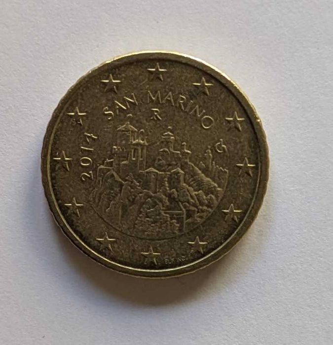 Moeda - 50 cêntimos / 0,50€ - San Marino - 2014