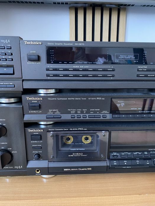 Wieża Technics plus kolumny Tonsil