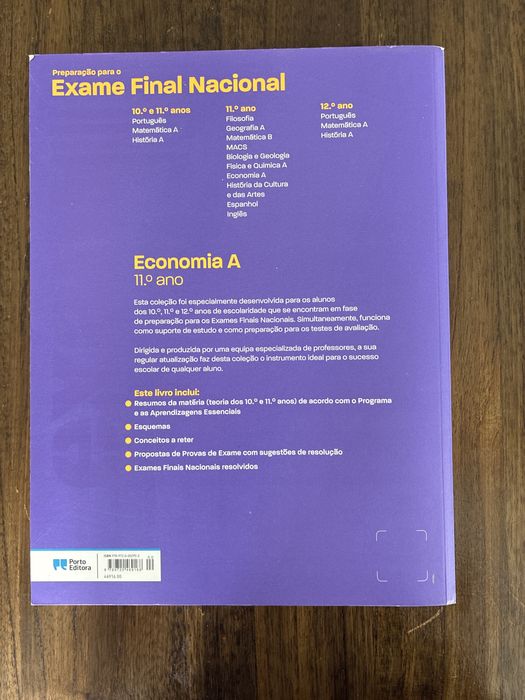 Livro Preparacao Exame Economia A 11°ano