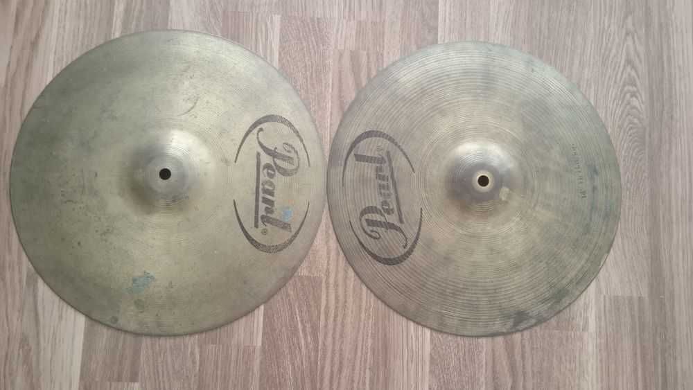 Lote pratos de Bateria (Zildjan, Meinl, Pearl)
