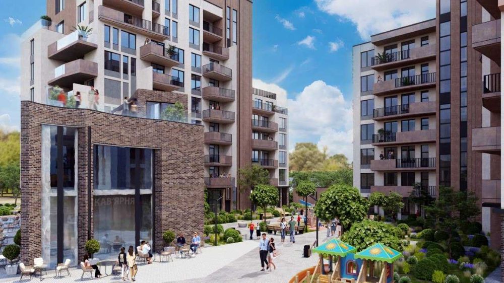 Продам 2-х комн. квартиру в ЖК LIZROME, Ужгород (после строителей)