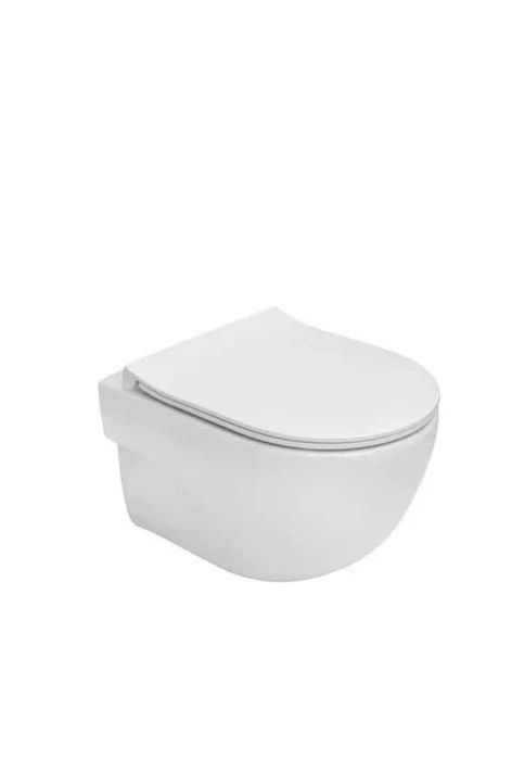 Подвесной унитаз Roca Meridian Римляне 560х360 мм с сиденьем SLIM