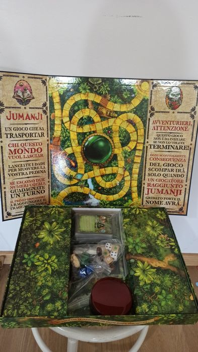 Jogos de mesa - JUMANJI jogo de tabuleiro versão italiana