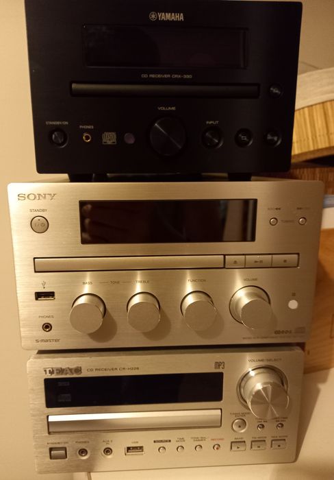 Mini wieże Sony Teac Yamaha  trz
