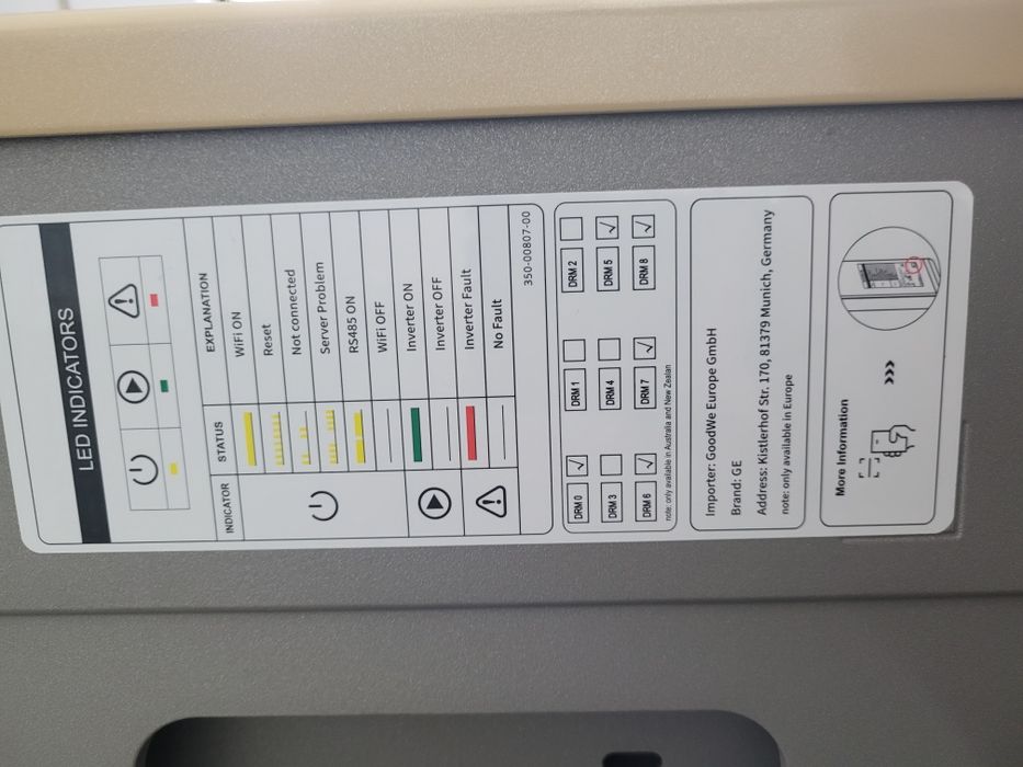 Sprzedam falownik 6kw mało  używany